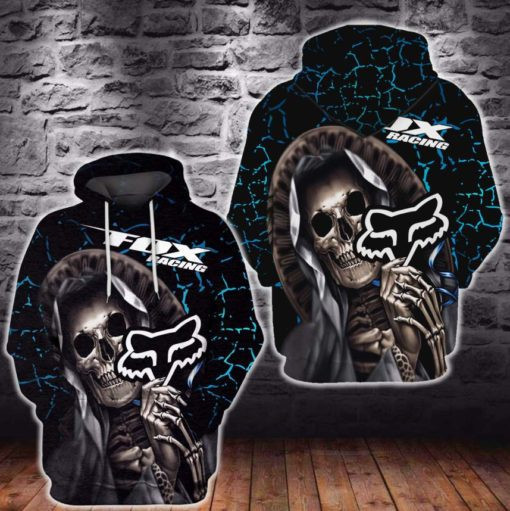 Fox Racing 3D All Over Print Hoodie, Zip Hoodie