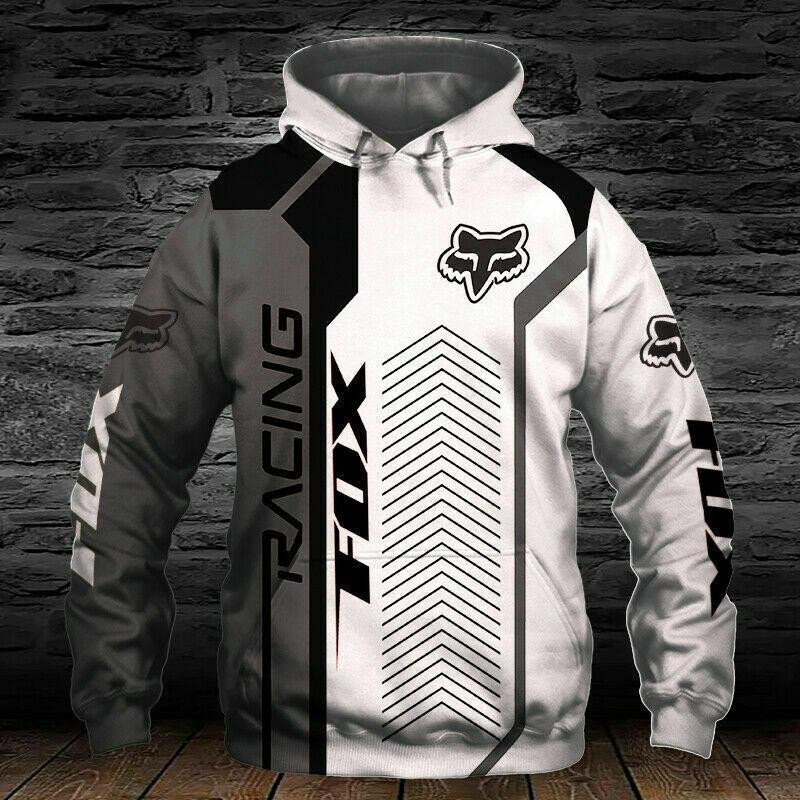 Fox Racing 3D All Over Print Hoodie, Zip Hoodie