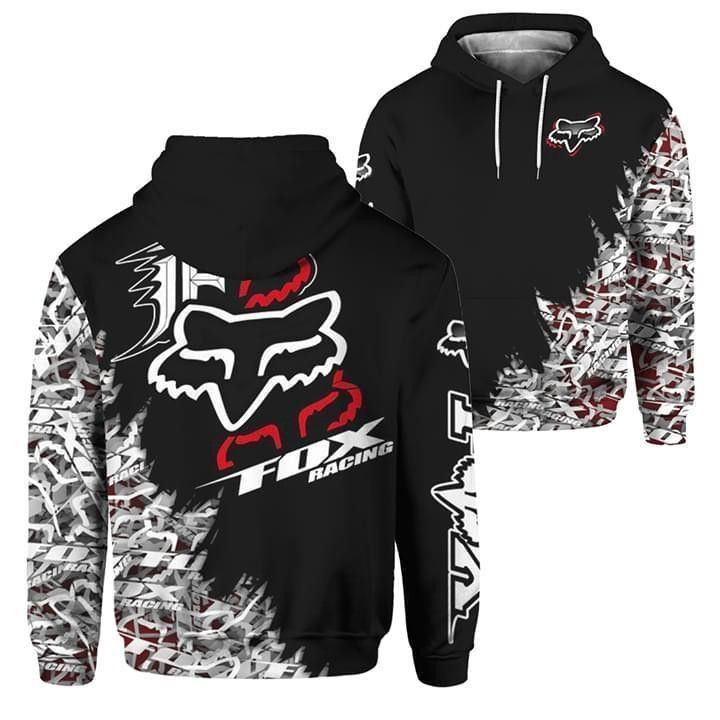 Fox Racing Dirt Bike Motocross Fan 3D All Over Print Hoodie, Zip Hoodie