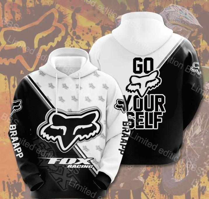 Fox Racing Go Fox Yourself 3D All Over Print Hoodie, Zip Hoodie
