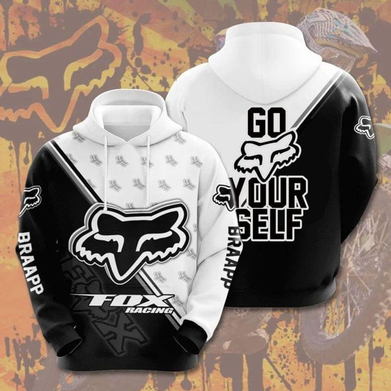 Fox Racing Go Fox Yourself Nice 3D All Over Print Hoodie, Zip Hoodie