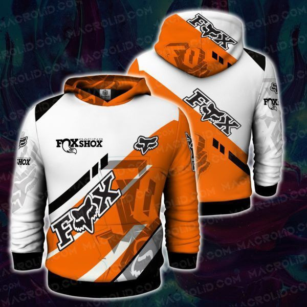 Fox Racing Motocross 3D All Over Print Hoodie, Zip Hoodie
