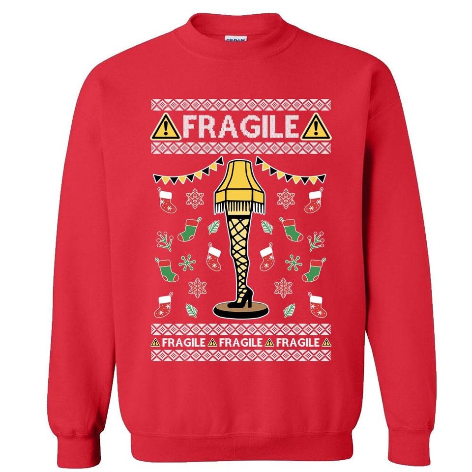 Fragile Ugly Christmas Sweater