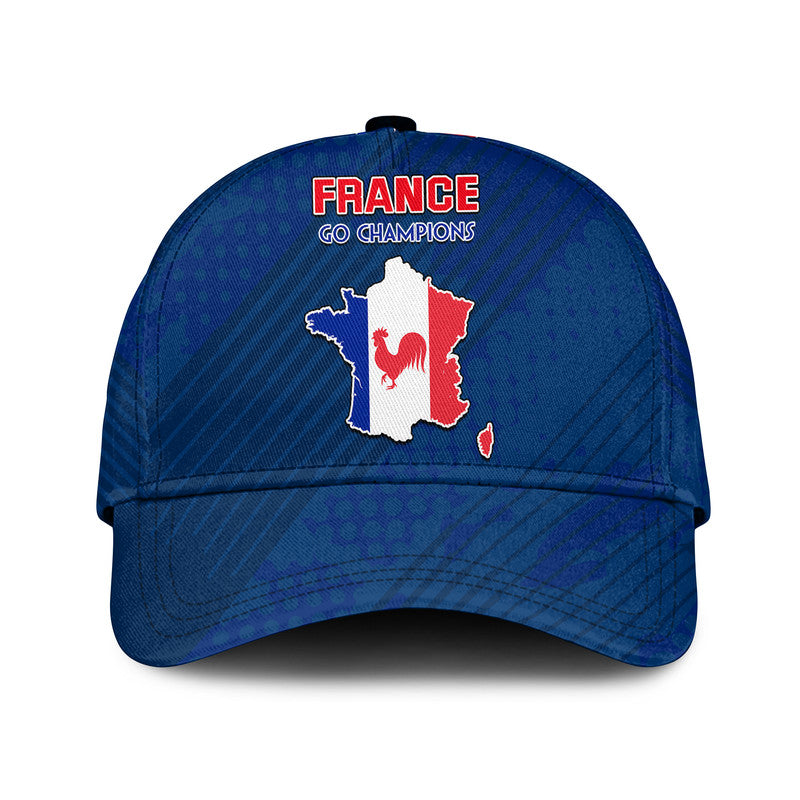 France Football World Cup 2022 With Flag Map Classic Cap LT9 Trucker Hats Custom Hats Gifts For Men & Women