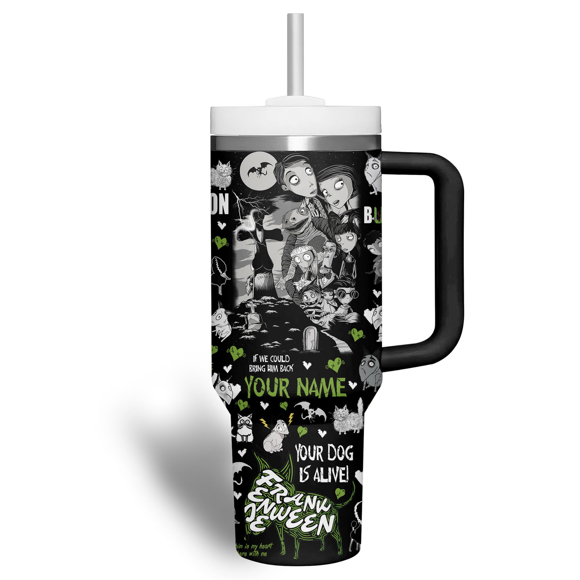 Frankenweenie Movies Custom Stanley Cup 40 oz 30 oz Tumbler With HandleTVC2301512 - Image 3