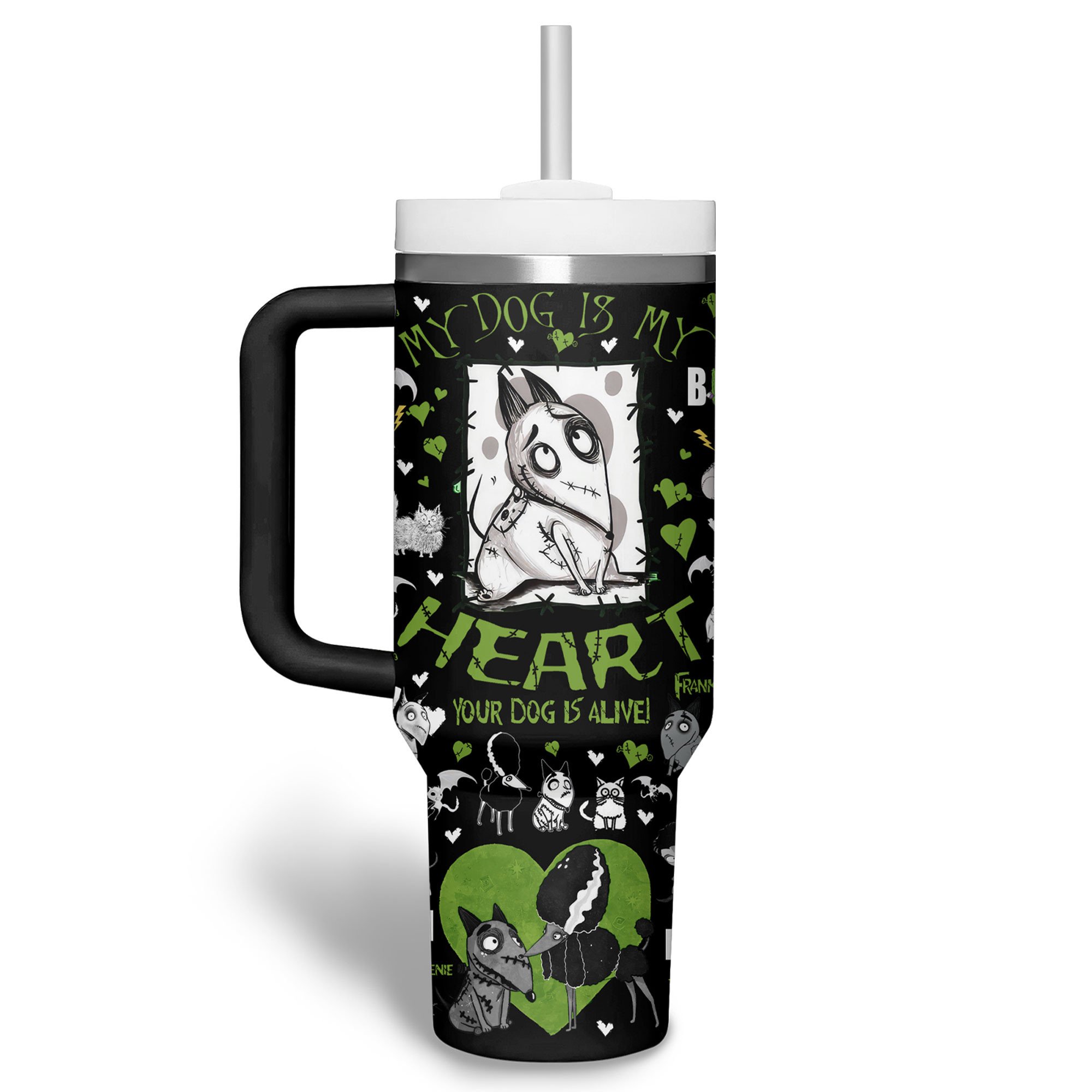 Frankenweenie Movies Custom Stanley Cup 40 oz 30 oz Tumbler With HandleTVC2301512 - Image 2