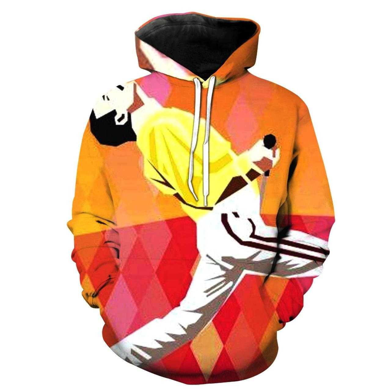 Freddie Mercury 3D All Over Print Hoodie, Zip Hoodie