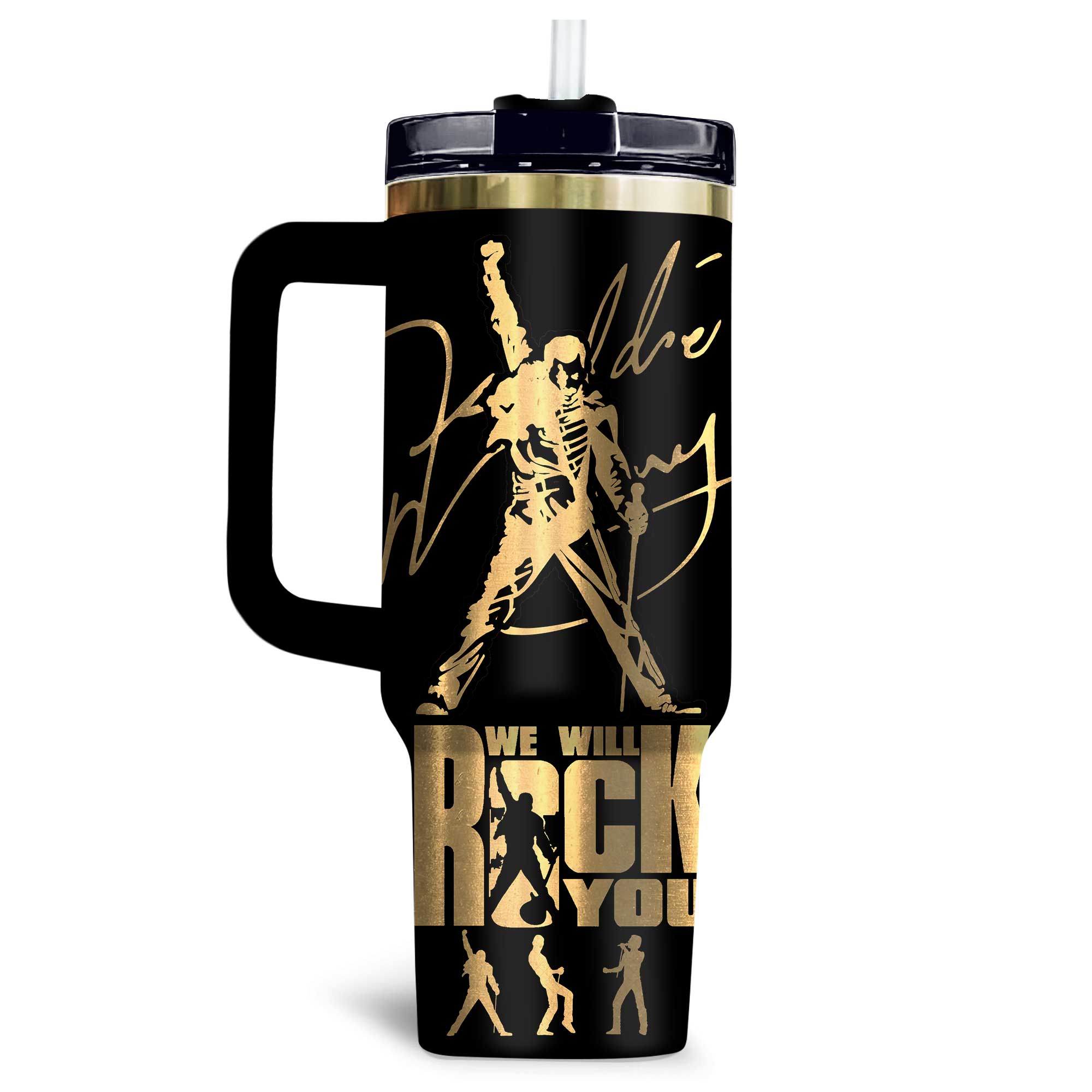Freddie Mercury Music Custom Stanley Cup 40 oz 30 oz Tumbler With HandleTVC2301177 - Image 2