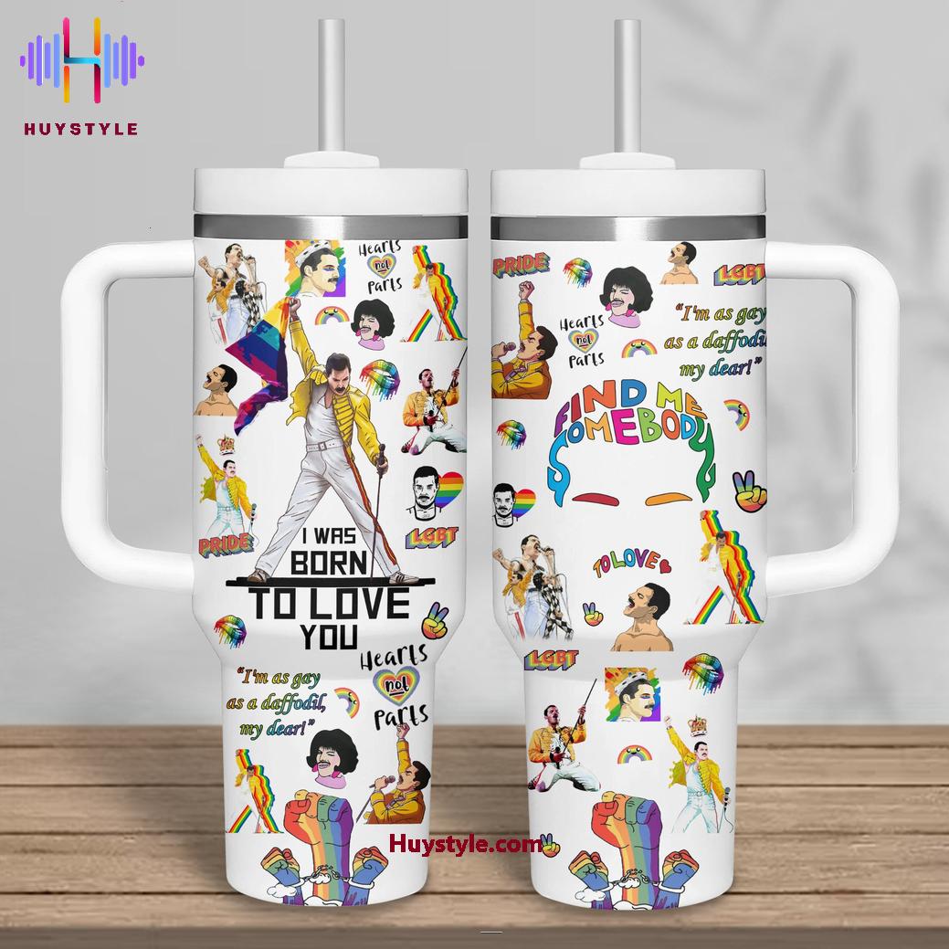 Freddie Mercury Music Custom Stanley Cup 40 oz 30 oz Tumbler With HandleTVC2301700