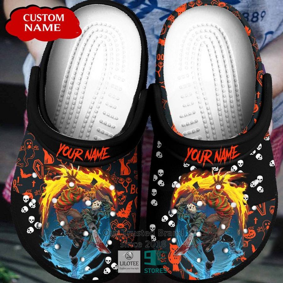 Freddy Krueger Horror Movie Crocs Crocband Clogs Shoes Comfortable For Men Women and Kids