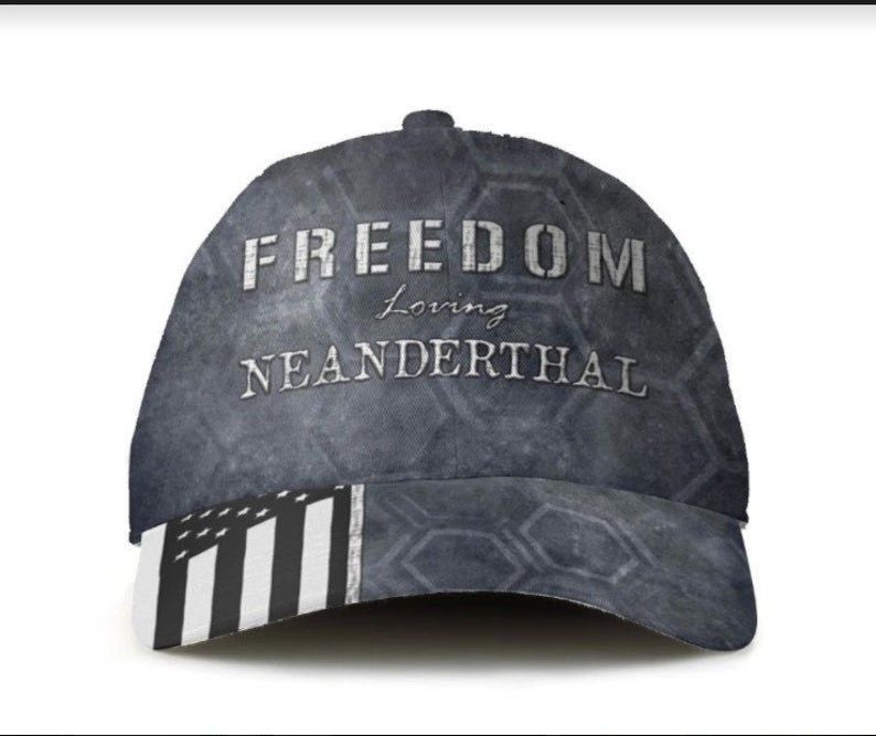 Freedom Loving Neanderthal Kryptek Typhon Hatcap 3D Gift America Cap 3D Trucker Hats Custom Hats Gifts For Men & Women