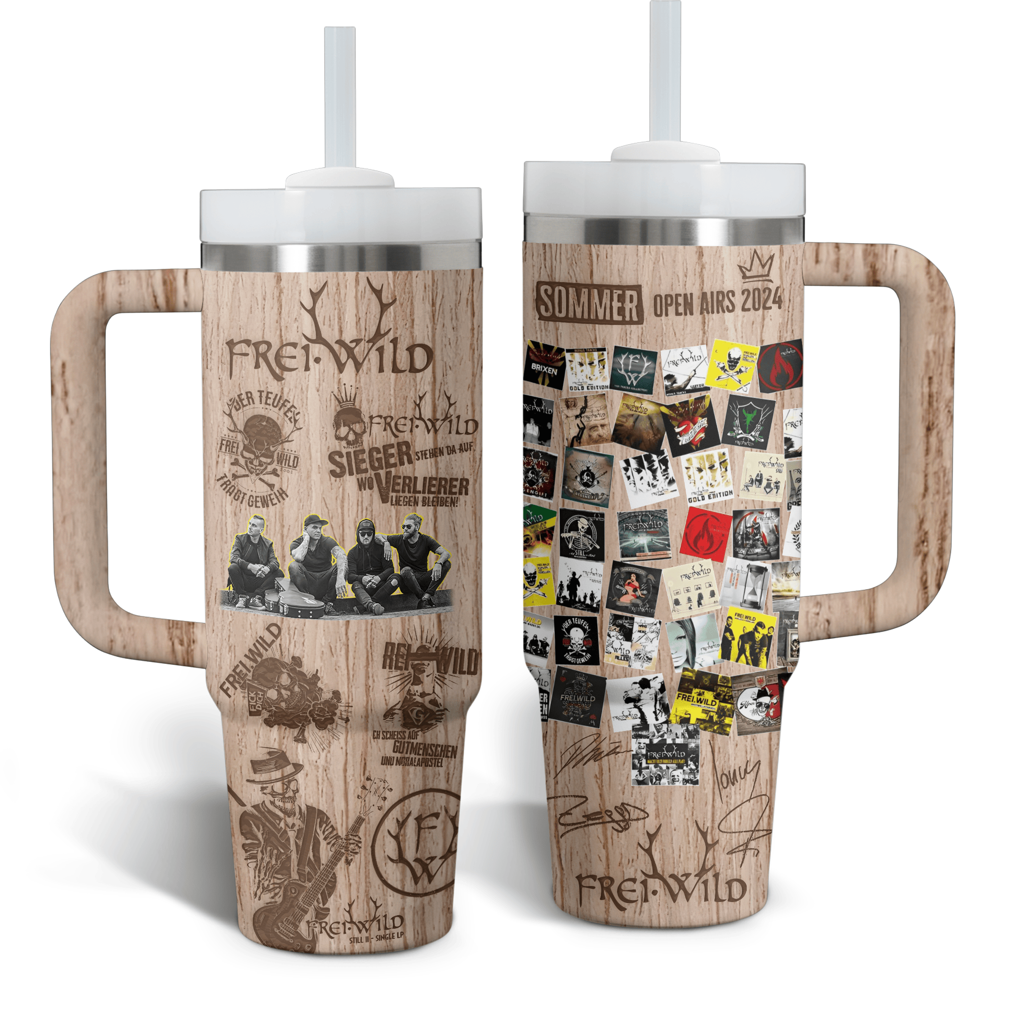 Frei.Wild Band Music Custom Stanley Cup 40 oz 30 oz Tumbler With HandleTVC2301768
