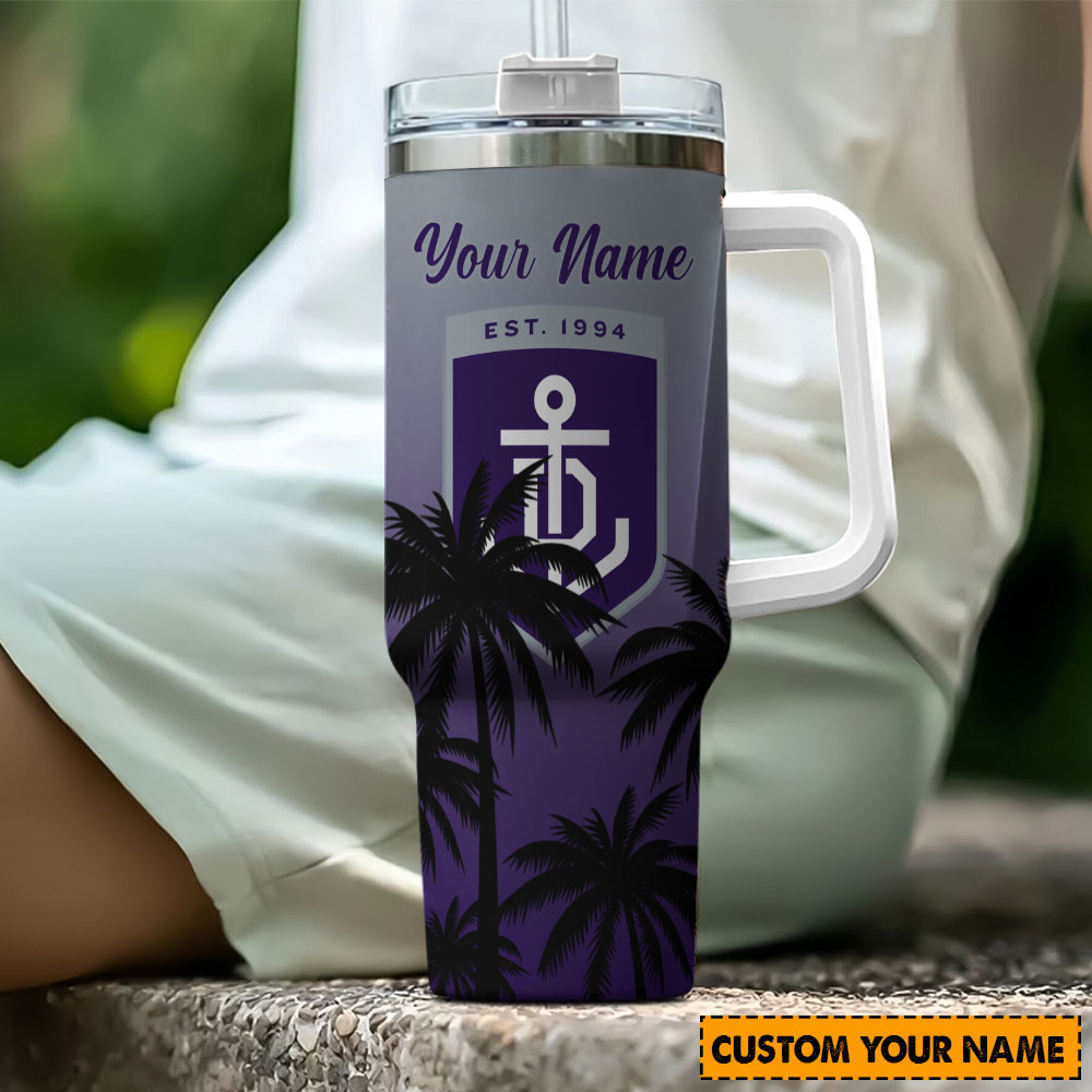 Fremantle Dockers AFL Custom Stanley Cup 40 oz 30 oz Tumbler With HandleTVC2301192