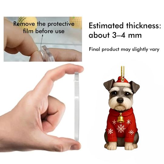 French BullDog, Dog Breeds Advent Calendar 2025, 24 Day Dogs Figurines With 6 Style Box: Vintage Christmas Ornament Countdown - Image 18