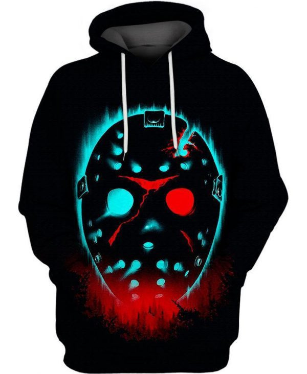 Friday The 13Th Jason Voorhees Killer Puzzle 3D All Over Print Hoodie, Zip Hoodie