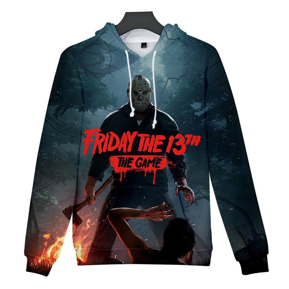 Friday The 13th The Game 3D All Over Print Hoodie, Zip Hoodie