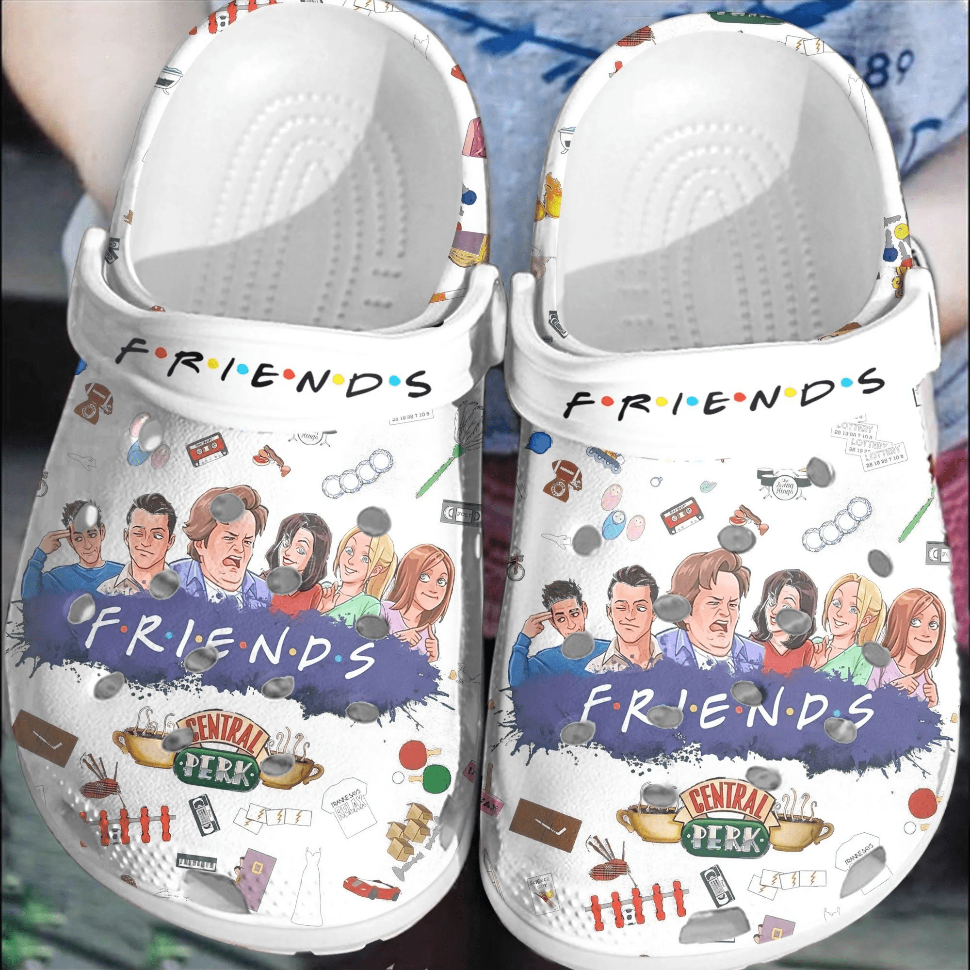 Friend Crocs Shoes Comfortable Crocband Clogs for men women