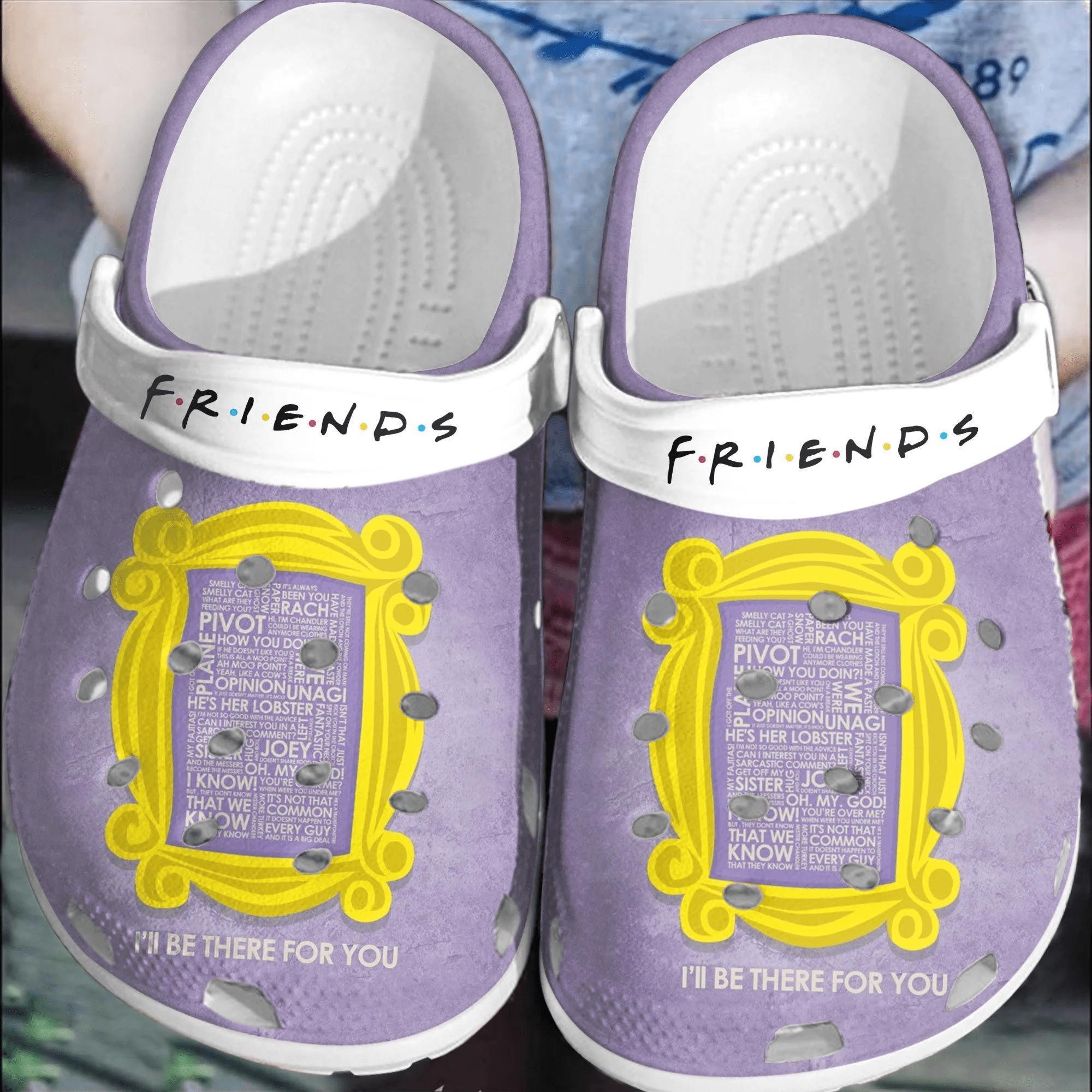 Friend Crocs Shoes Crocband Comfortable Clogs for men women