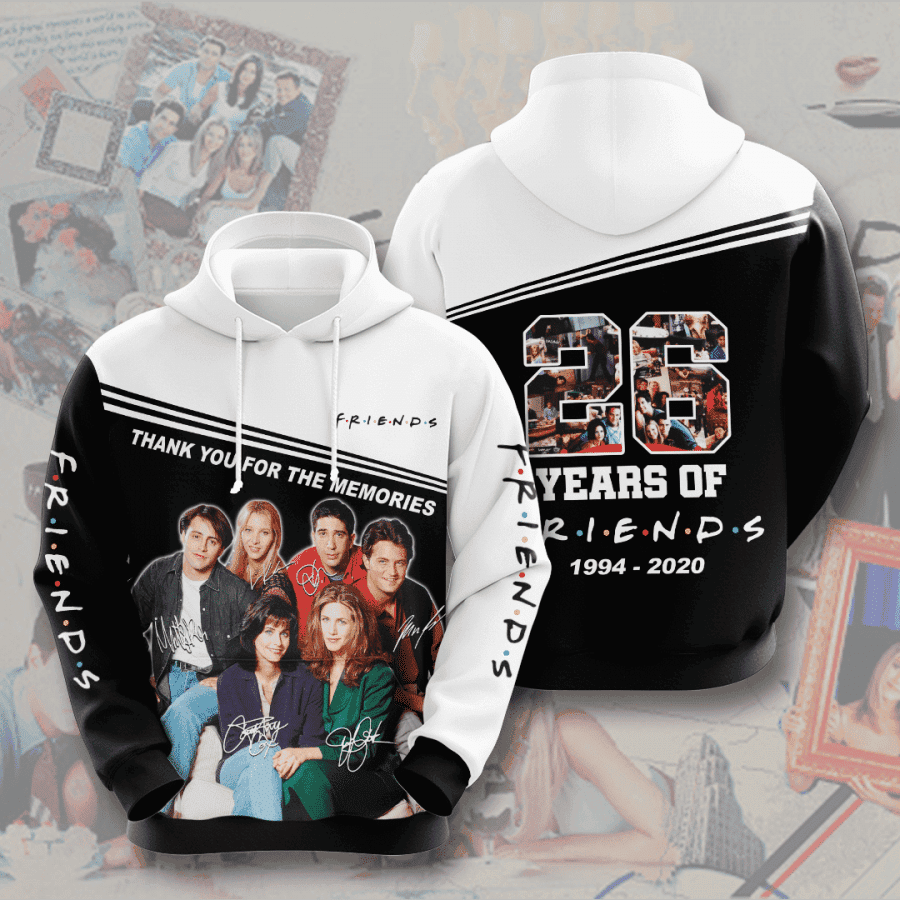 Friends 3D All Over Print Hoodie, Zip Hoodie