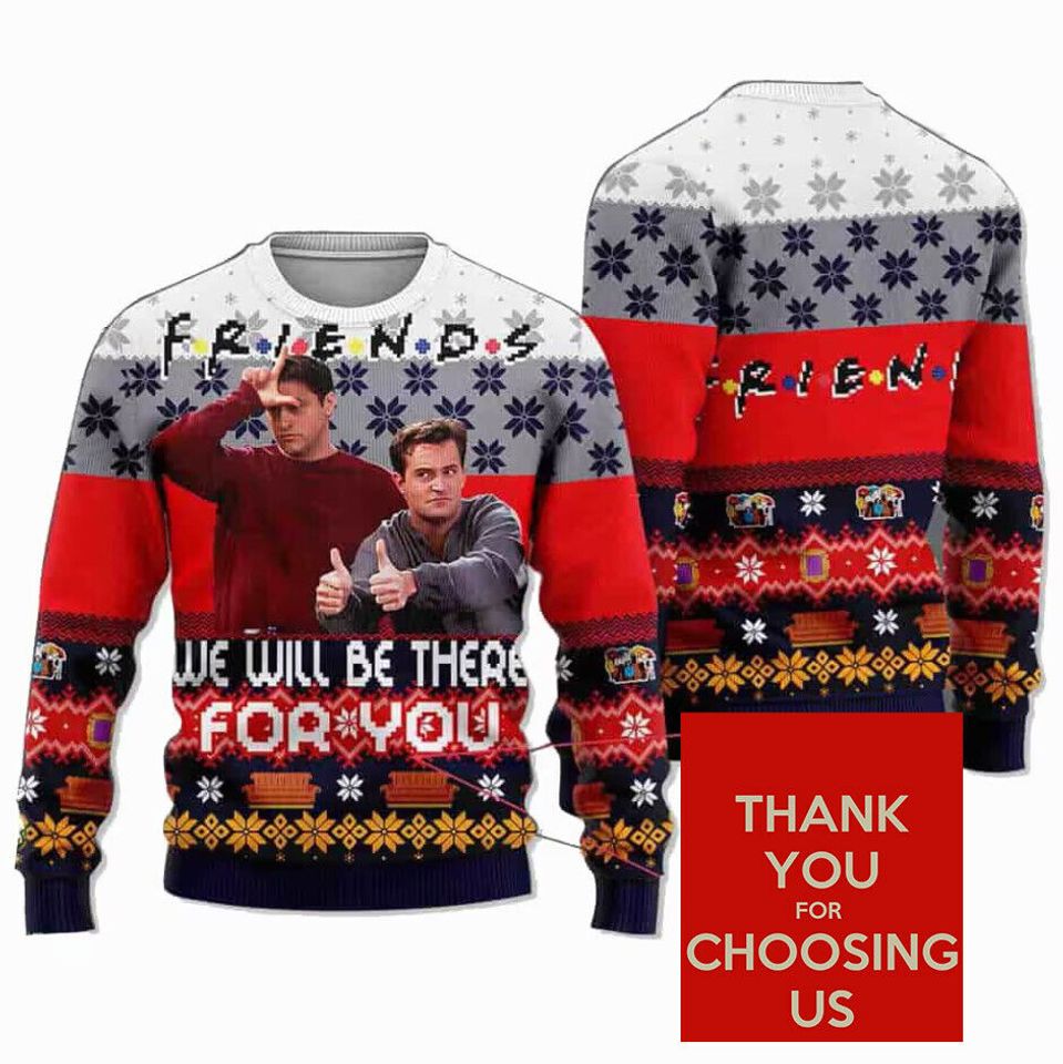 Friends Funny Christmas Ugly Sweater
