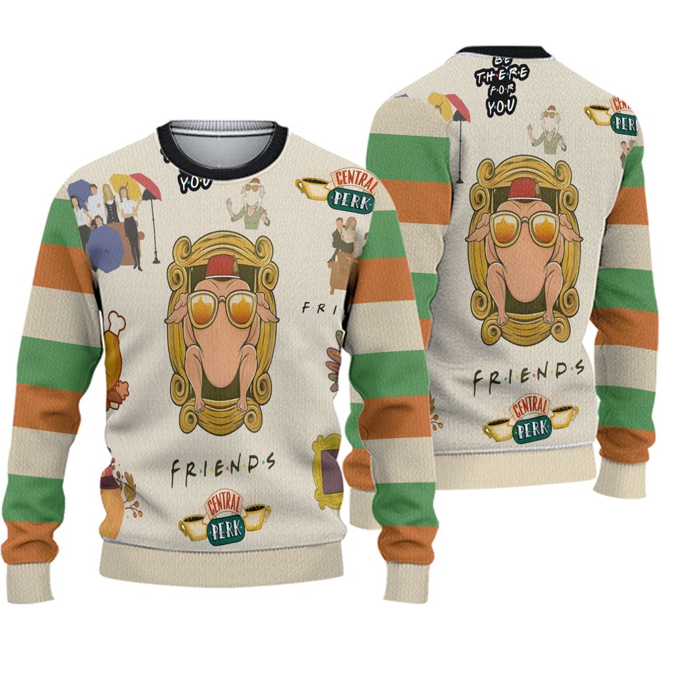 Friends Funny Christmas Ugly Sweater