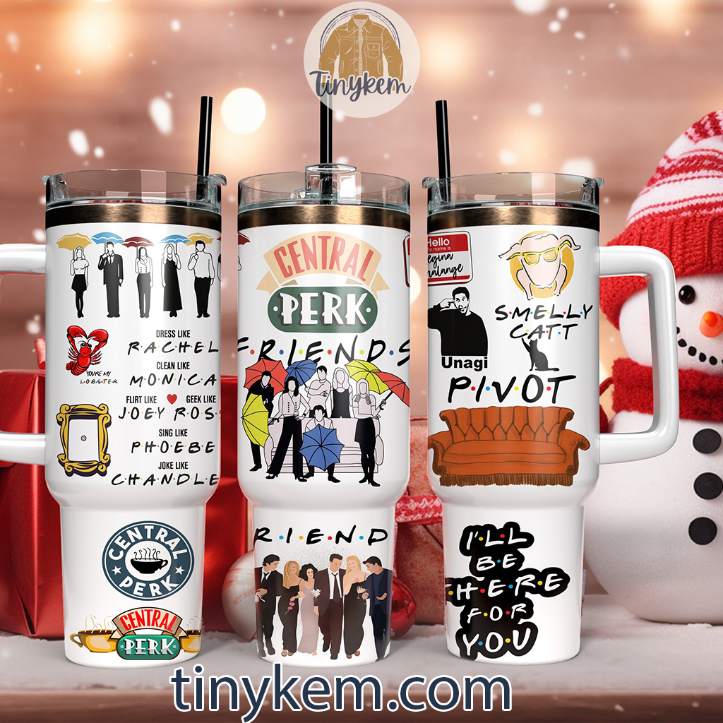 Friends Icons Bundle Custom Stanley Cup 40 oz 30 oz Tumbler With HandleTVC2301831