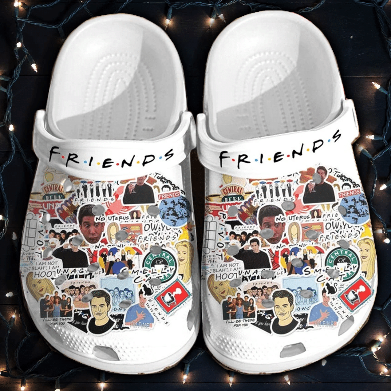 Friends TV Series Crocs Clog Shoes