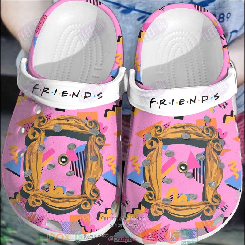 Friends TV Series Crocs Crocband Clogs Shoes Comfortable For Men Women and Kids