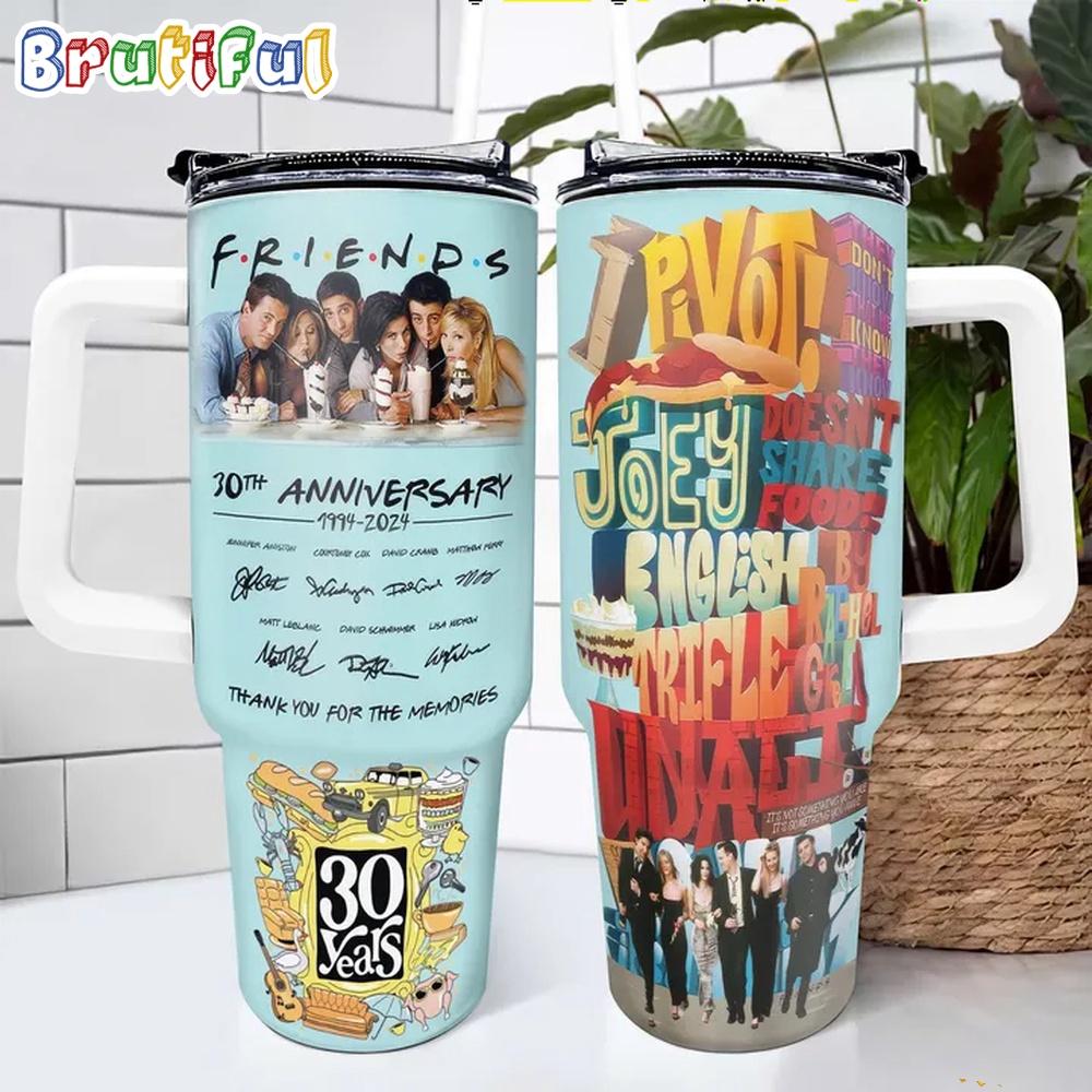 Friends TV Series Custom Stanley Cup 40 oz 30 oz Tumbler With HandleTVC2301414
