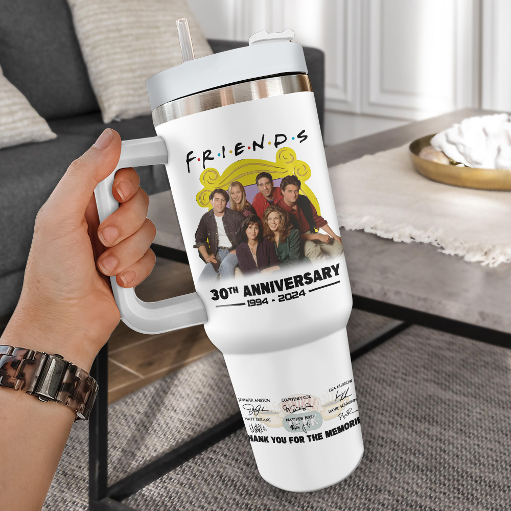 Friends TV Series Custom Stanley Cup 40 oz 30 oz Tumbler With HandleTVC2301714 - Image 2