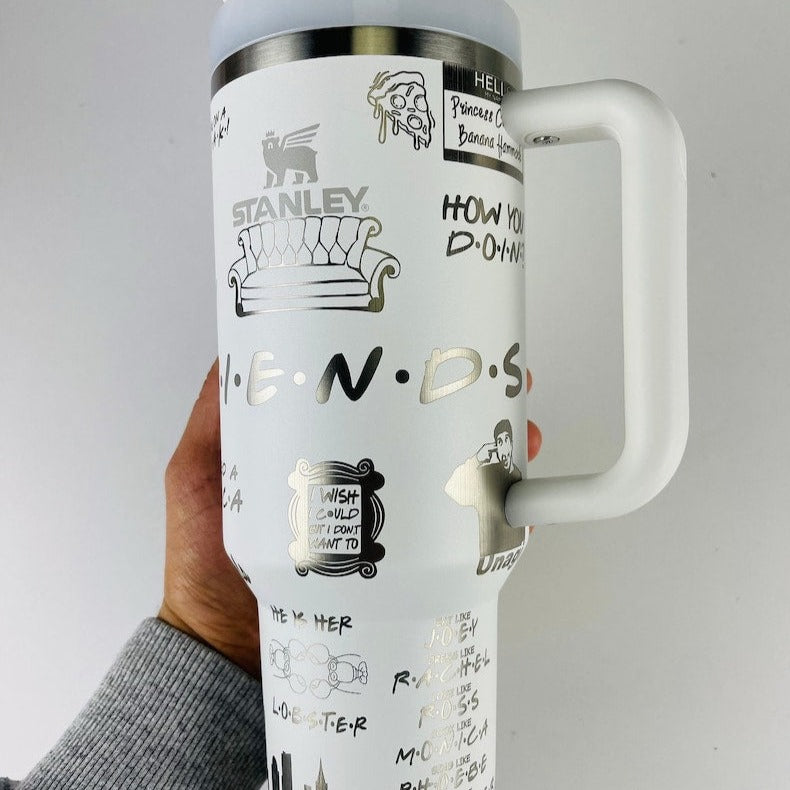 Friends TV Series Custom Stanley Cup 40 oz 30 oz Tumbler With HandleTVC2301777