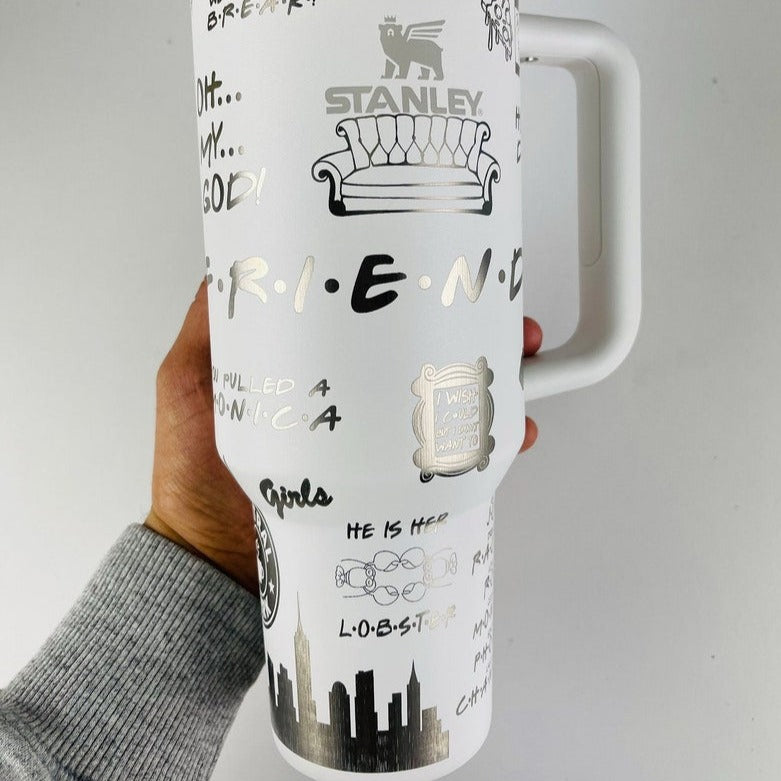 Friends TV Series Custom Stanley Cup 40 oz 30 oz Tumbler With HandleTVC2301777