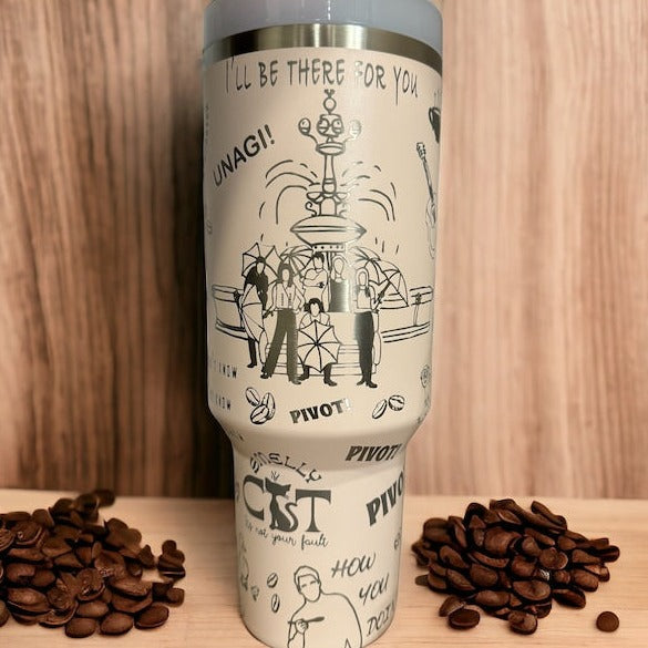 Friends TV Series Custom Stanley Cup 40 oz 30 oz Tumbler With HandleTVC2301777