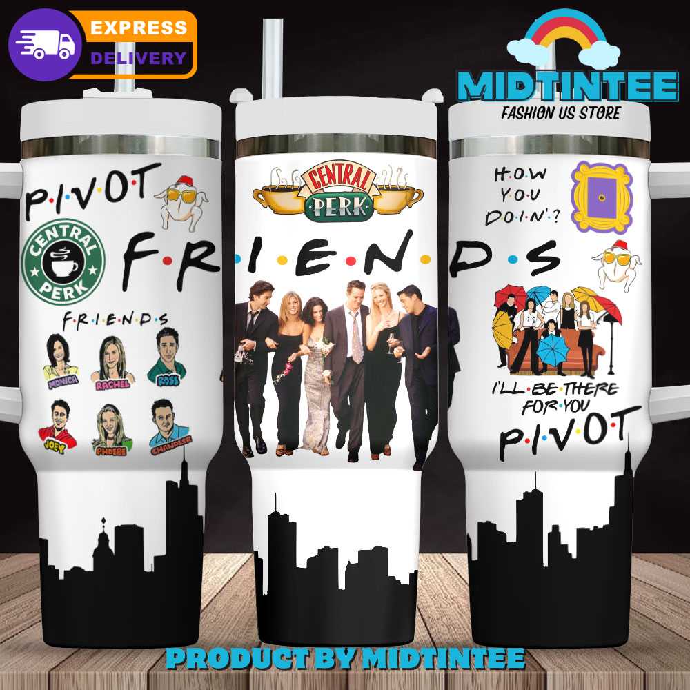 Friends TV Series Custom Stanley Cup 40 oz 30 oz Tumbler With HandleTVC2301905