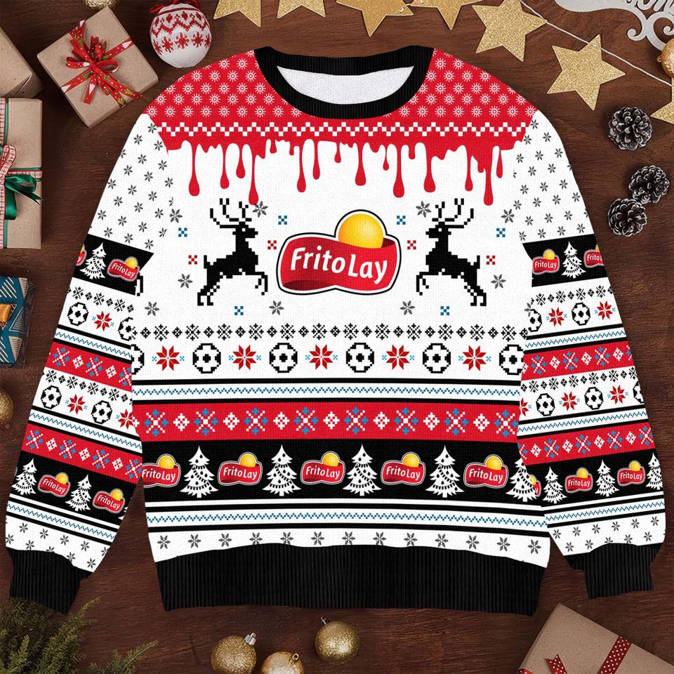 Frito-Lay's Ugly Sweater Snack on Festive Style, Funny Frito-Lay Xmas