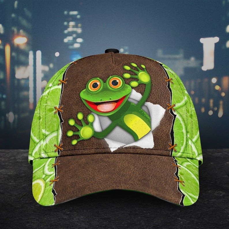 Frog Hat Classic Cap 3D, Cap 3D Gift, American Flag Cap 3d, Gift For Men Dad Trucker Hats Custom Hats Gifts For Men & Women