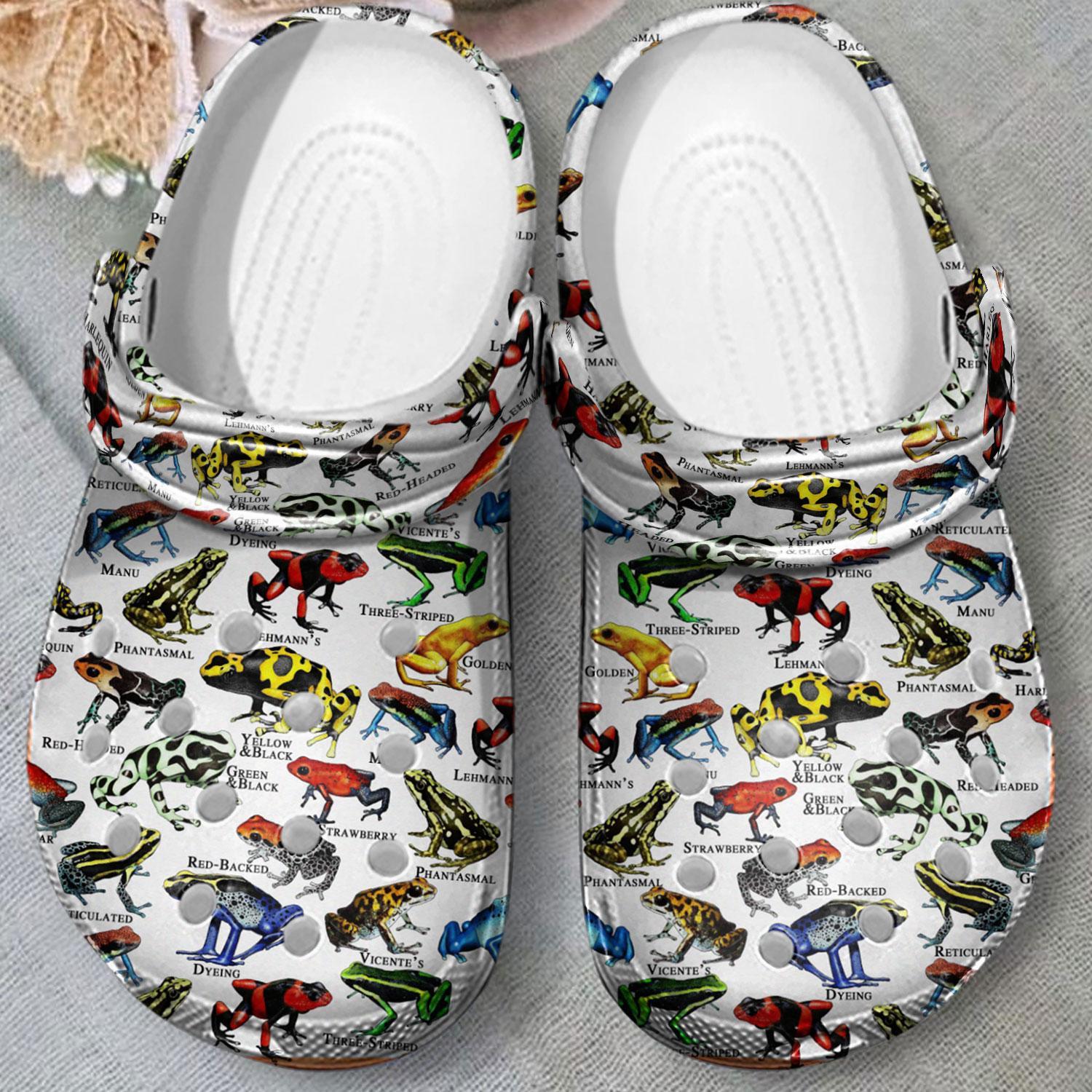 Frogs Collection Crocs Crocband Clogs Shoes Comfortable For Men Women and Kids