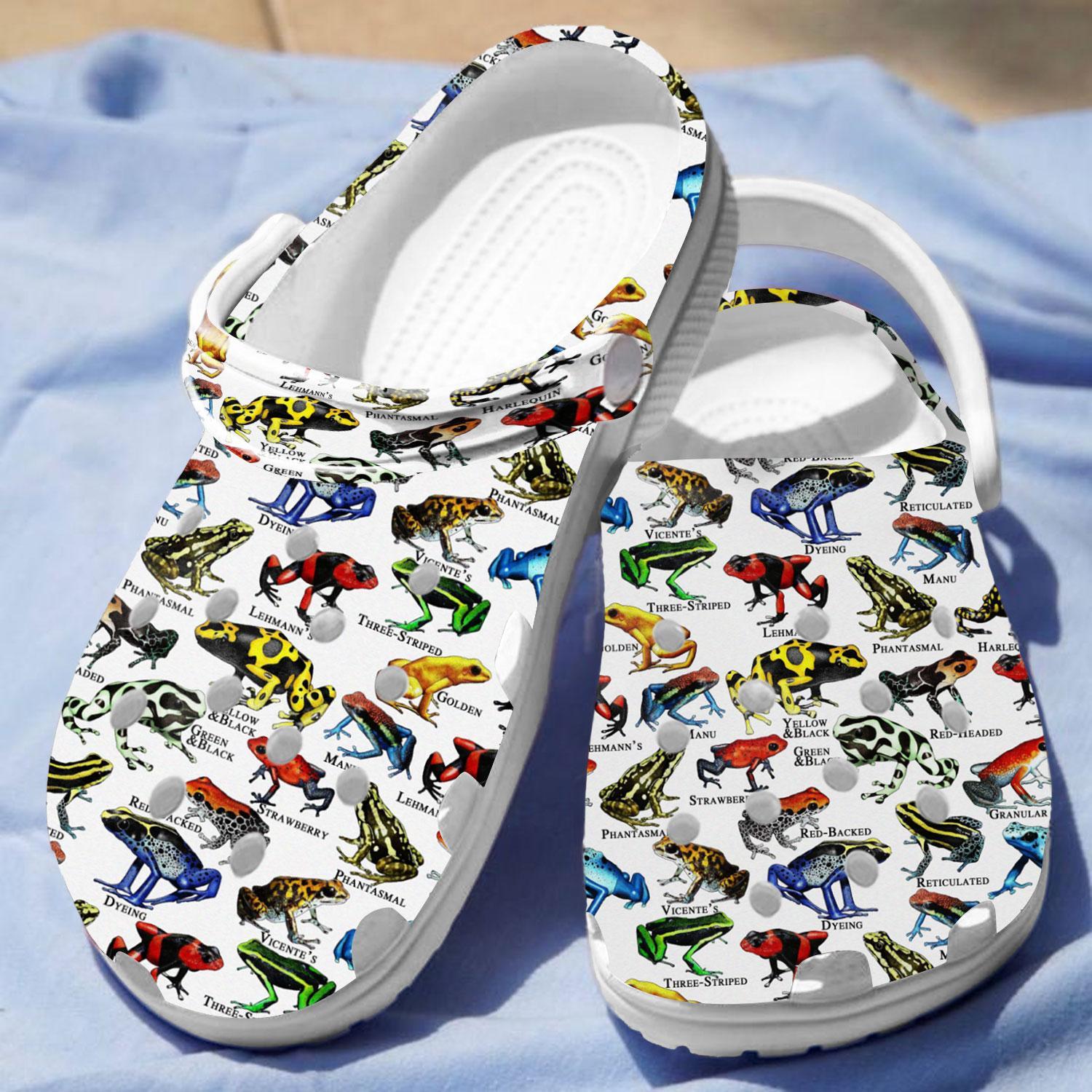 Frogs Collection Crocs Crocband Clogs Shoes Comfortable For Men Women and Kids - Image 3