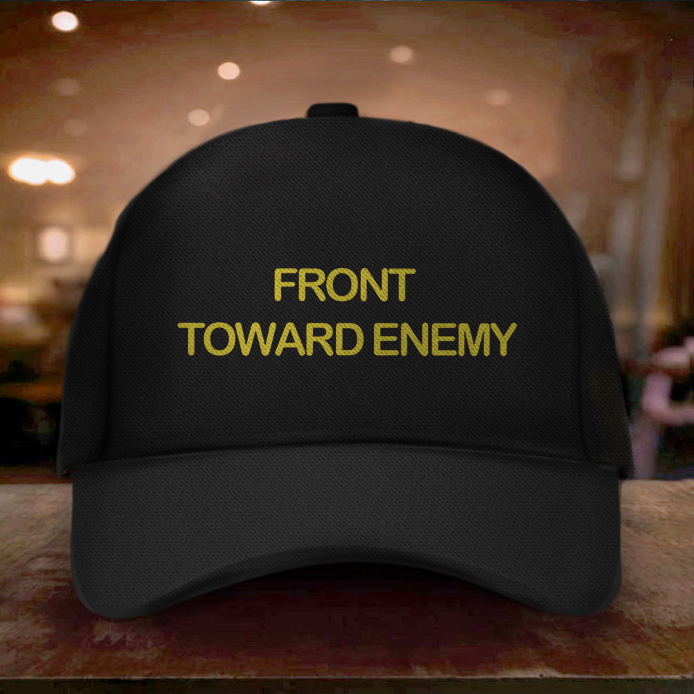 Front Toward Enemy Hat Merchandise Military Army Gift Ideas For Vets Trucker Hats Custom Hats Gifts For Men & Women
