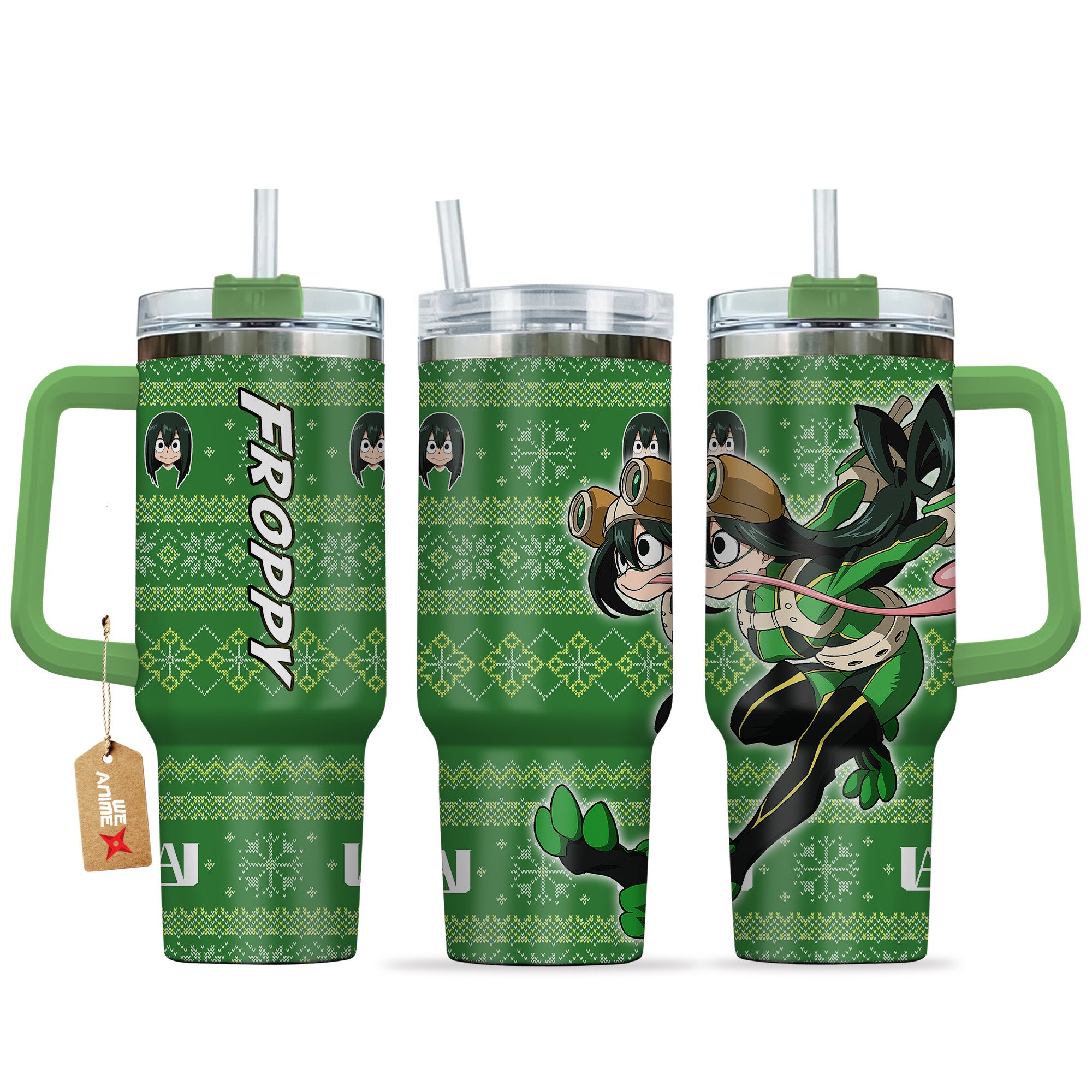 Froppy My Hero Academia Anime Custom Stanley Cup 40 oz 30 oz Tumbler With HandleTVC2301165
