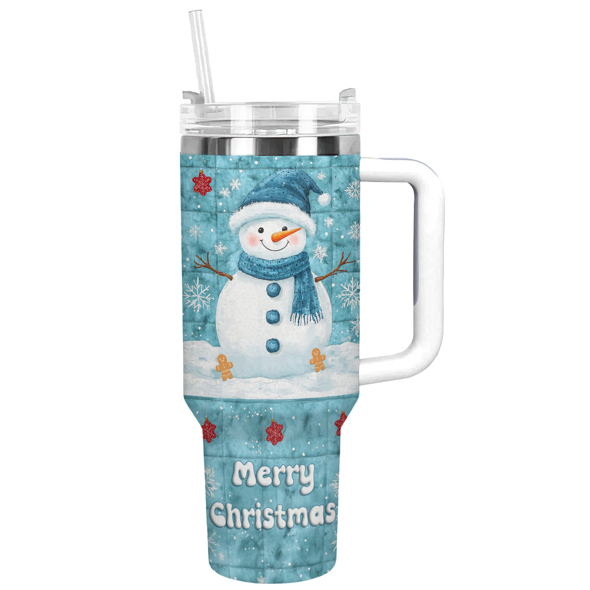 Frosty Fun Snowman Christmas Custom Stanley Cup 40 oz 30 oz Tumbler With HandleTVC2301492