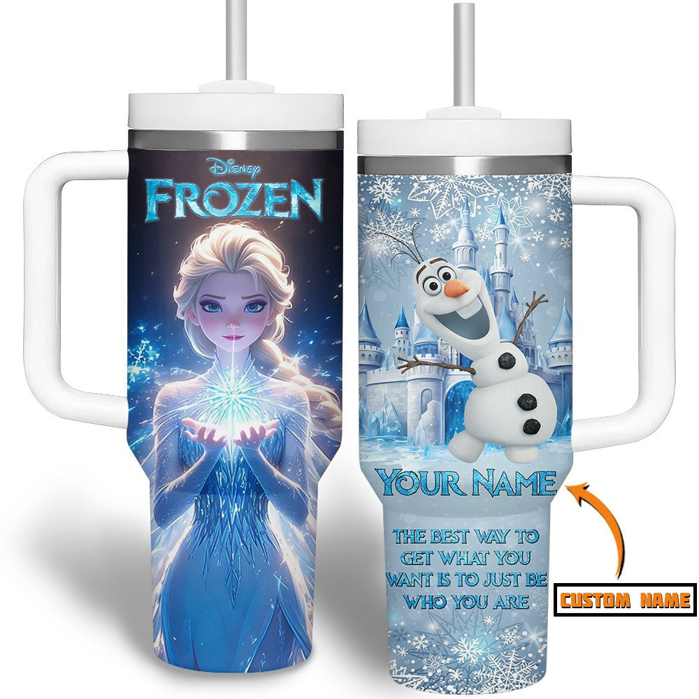 Frozen Cartoon Custom Stanley Cup 40 oz 30 oz Tumbler With HandleTVC2301685