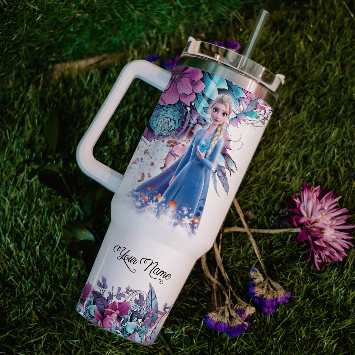 Frozen Disney Princess Cartoon Custom Stanley Cup 40 oz 30 oz Tumbler With HandleTVC2301827 - Image 6
