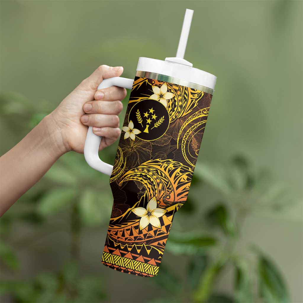 FSM Kosrae State Tribal Gold Custom Stanley Cup 40 oz 30 oz Tumbler With HandleTVC2301389 - Image 3