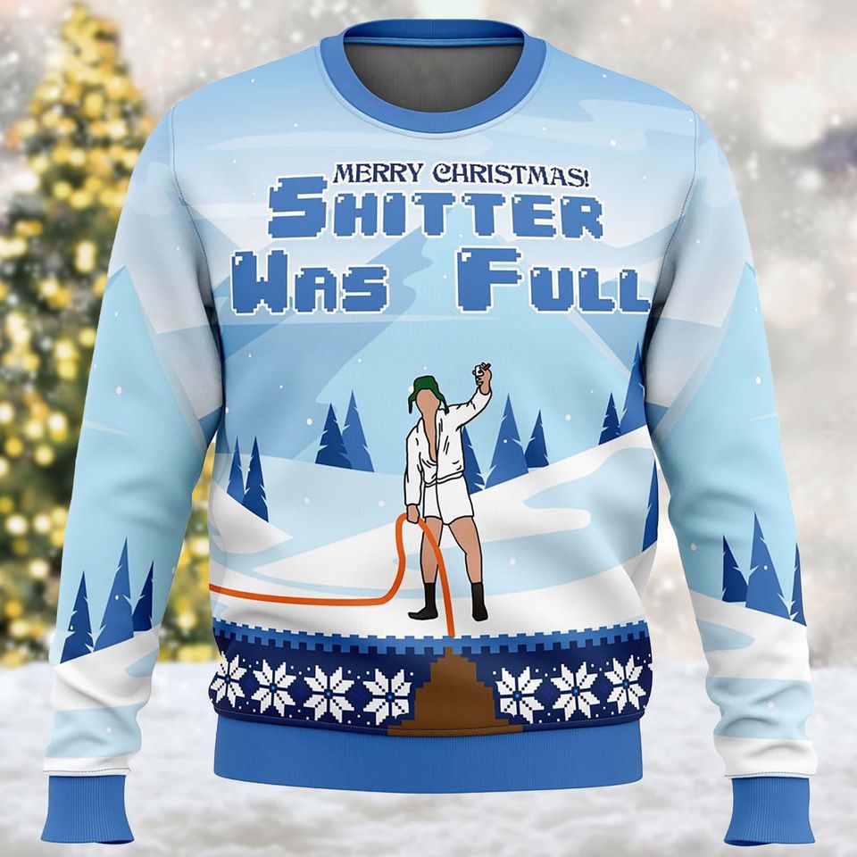 Full National Christmas Vacation Movie Ugly Christmas Sweater,