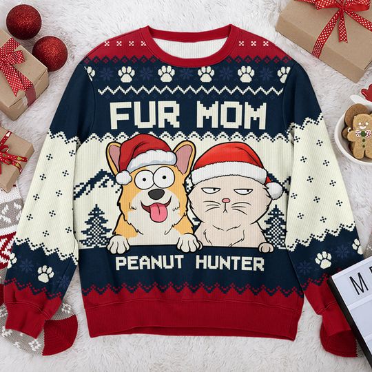 Fulltime Dog Mama - Dog & Cat Personalized Sweatshirt - Gift For Pet Owners, Pet Lovers - Image 4