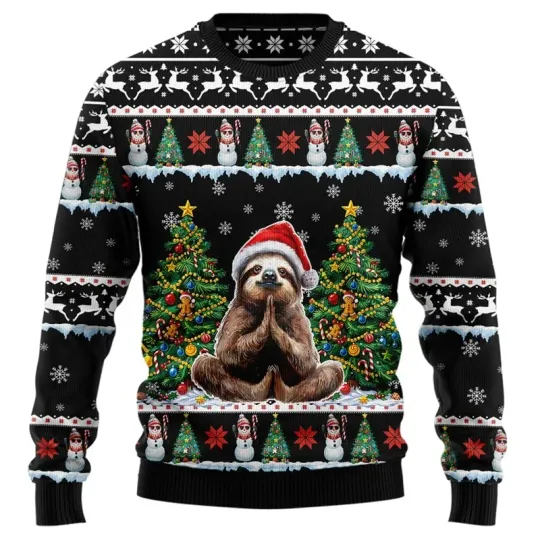 Funny Animal Jumper Sweatshirt, Ugly Christmas Sweatshirt - Image 4