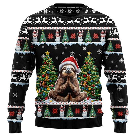 Funny Animal Jumper Sweatshirt, Ugly Christmas Sweatshirt - Image 3