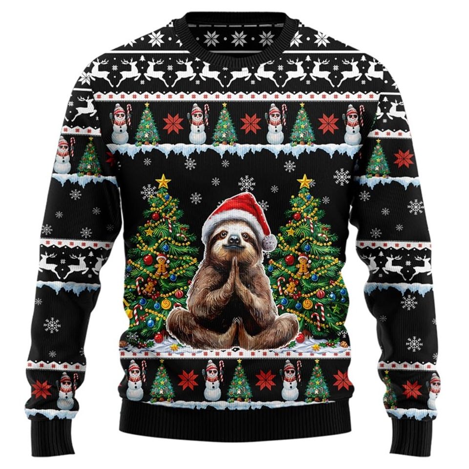 Funny Animal Jumper Sweatshirt, Ugly Christmas Sweatshirt