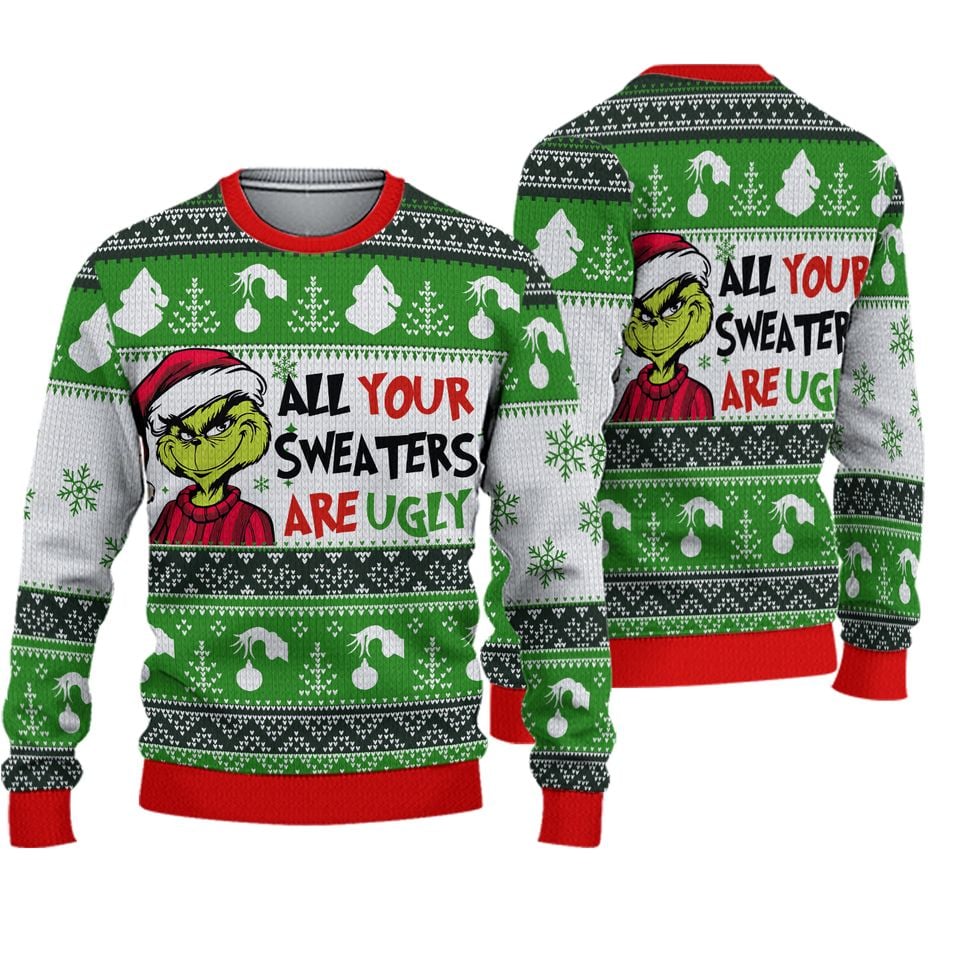 funny character All Your Sweaters Are Ugly Sweater